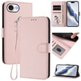thumbnail image 2 of GANGXUN Wallet Case for iPhone 16e – Magnetic Closure, RFID Blocking, Wrist Strap, Wireless Charging Compatible, 2 of 6