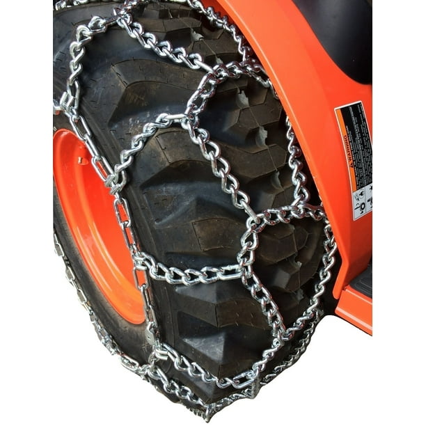 Snow Chains 13.628, 13.6 28 European Diamond Tractor, set of 2