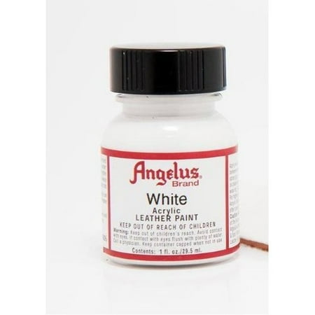 flat white acrylic leather paint