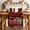 Green Red Deep Red, variant on Red Christmas Table Runner 72 Inches Long Farmhouse Dress Scarves, Truck Xmas Tree Snowflake Winter Wooden Dining Tablerunner for Coffee Table/Kitchen Island/Party Décor, 13" x 72"