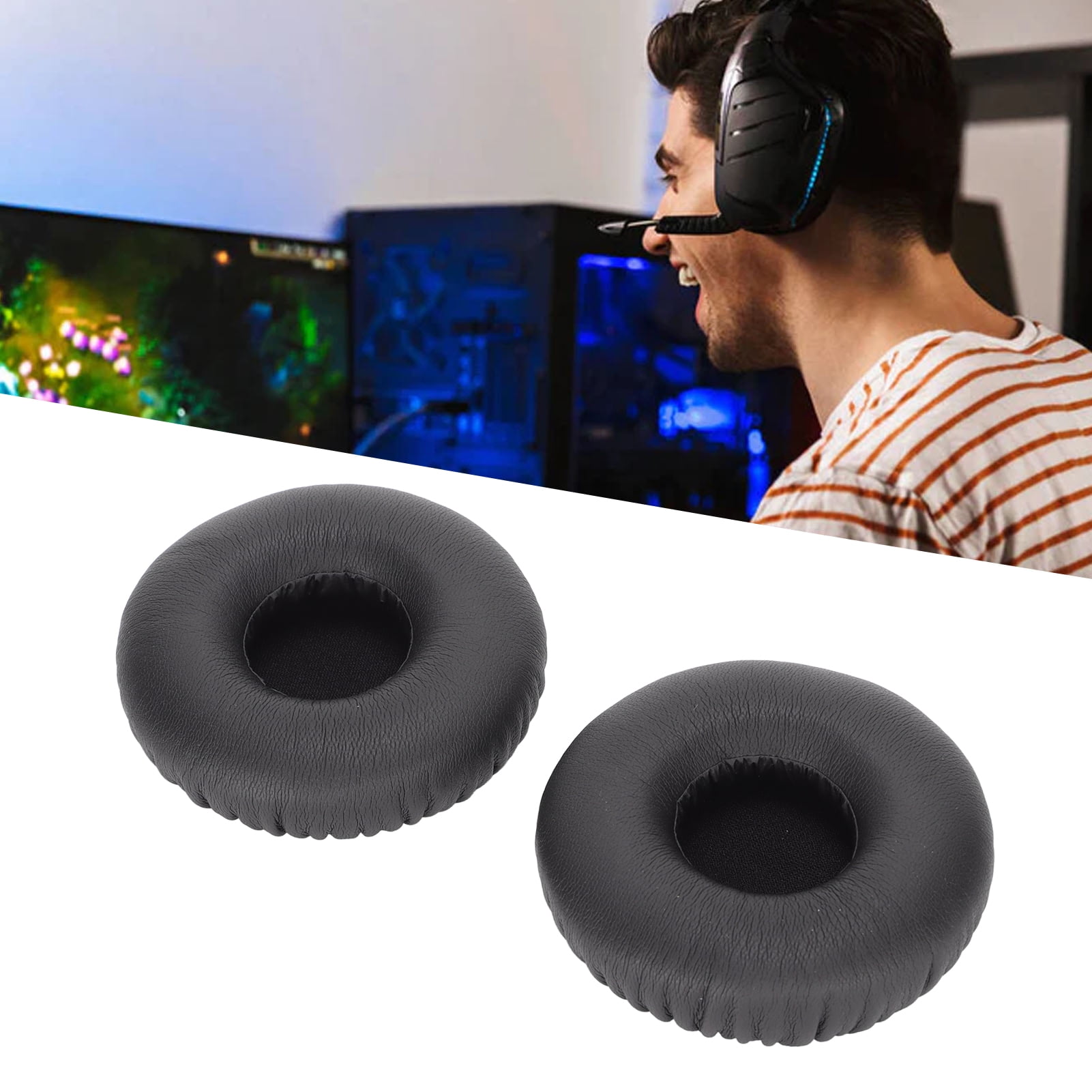 Headset Ear Cushion Ear Pads For E40bt Headphones Ear Pads Replacement