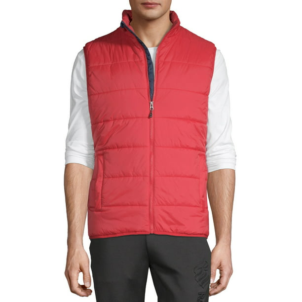 Mens red quilted vest forex is a good broker
