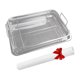 thumbnail image 1 of FXTNKYY Stainless Steel Air Fryer Basket for Oven,Air Fryer Basket Set with 50 PCS Parchment Paper,Air Fryer Pan with Crisper Tray and Pan, 1 of 5