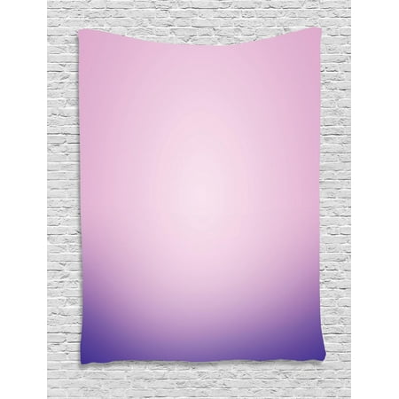 Lavender Tapestry Pink And Purple Ombre Print Modern Pastel Color Gradient Design Digital Art Wall Hanging For Bedroom Living Room Dorm Decor Pale