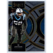 2023 Panini Select DJ Johnson Carolina Panthers #143 Football Card