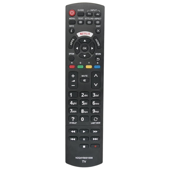 N2QAYB001008 Remote for Panasonic Viera TV TH-40CS610A TH-49DX600U TH-50CS610A