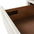 thumbnail image 4 of Pemberly Row Modern / Contemporary Reimagined White Dresser & Mirror, 4 of 13