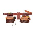 thumbnail image 1 of Set de cinturón para herramientas de enmarcado Occidental Leather, tamaño pequeño, 21 bolsillos, 1 of 6
