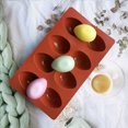 thumbnail image 4 of Bakeware 8-Cavity Easter Egg Silicone Mould for DIY Cake Decoration Chocolate Candy Bread Food Grade Baking Supplies, 4 of 8