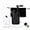 black, variant on SurviMate Water Hand Purifier Pump, Stages, Portable Outdoor Emergency and Survival Gear with Replaceable Carbon for Camping, Hiking, Backpacking(Green)