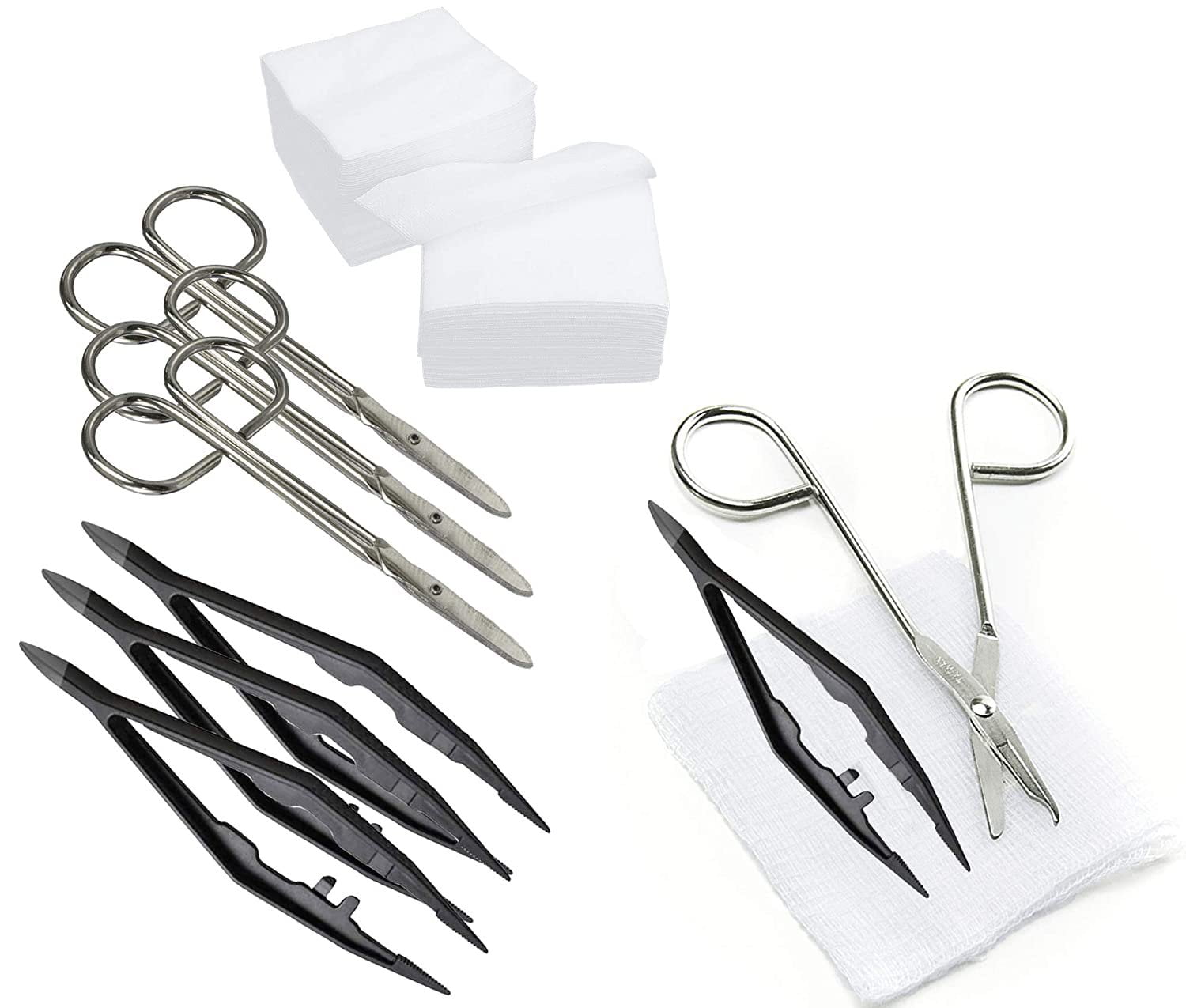 AMZ Supply Single Use Suture Removal Kit. Sterile Suture Removal Trays