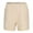 Khaki, variant on cfhntfmh Big and Talls Gym Shorts Men Lightweight Quick Dry Elastic Waisted Shorts Summer Breathable Running Shorts