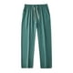 thumbnail image 4 of Pantalones largos para hombre, deportivos, informales, lisos, con cintura elástica y cordón ajustable, de pierna ancha, rectos y cilíndricos, de poliéster., 4 of 4