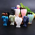 thumbnail image 3 of Artesanías de cristal, decoraciones creativas de piedras semipreciosas de cuarzo, adornos de jade, esculturas de ángeles, 3 of 4