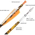 thumbnail image 2 of AMEYXGS Archery Crossbow Bolts 20inch Carbon Arrow Camo Shaft with Screw-in Hunting Broadheads-12pcs/Box, 2 of 5