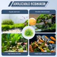 thumbnail image 7 of BESTSKY Turtle Tank Accessories,Ceramic Base PE Fish Tank Plants,Simulation of Four-Pronged Grass Aquarium Plants,Turtle Tank Landscaping Decorative Ornaments,Green, 7 of 7
