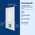 thumbnail image 4 of PetSafe Electronic Pet Door, Large, 4 of 8