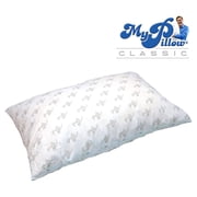 MyPillow Classic Series Foam Queen Sized Bed Deep Sleep Pillow, Green Firm Fill