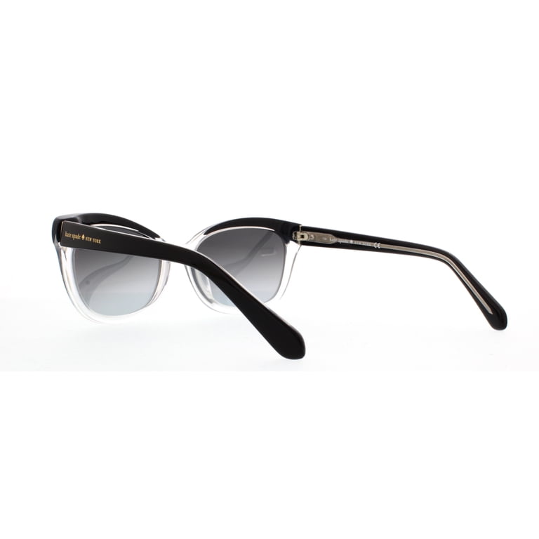 Kate Spade Amara/S Sunglasses 0KAX 55 Black Clear (Y7  display picture 1