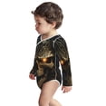 thumbnail image 3 of Xecao Metal Evil Skull Print Baby unisex-baby Cotton Long-sleeve Bodysuits-3 Months, 3 of 6