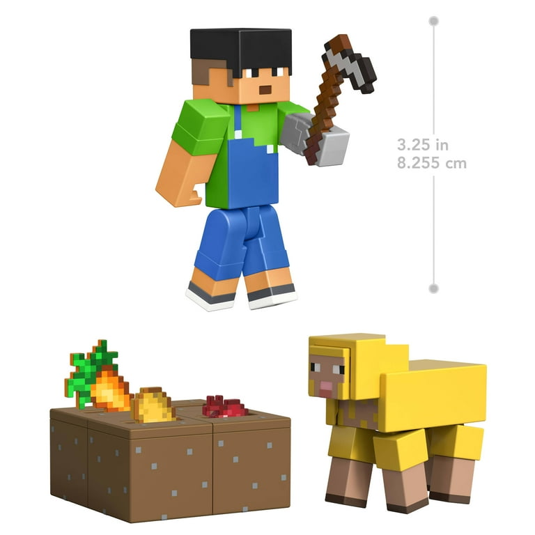 Minecraft Action Figures Accessories 2-Pack, Sunny Sheep