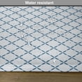 thumbnail image 6 of Ambesonne Trellis Place Mats Set of 4, Lattice Like Nostalgic, Standard Size, Pale Blue White, 6 of 6