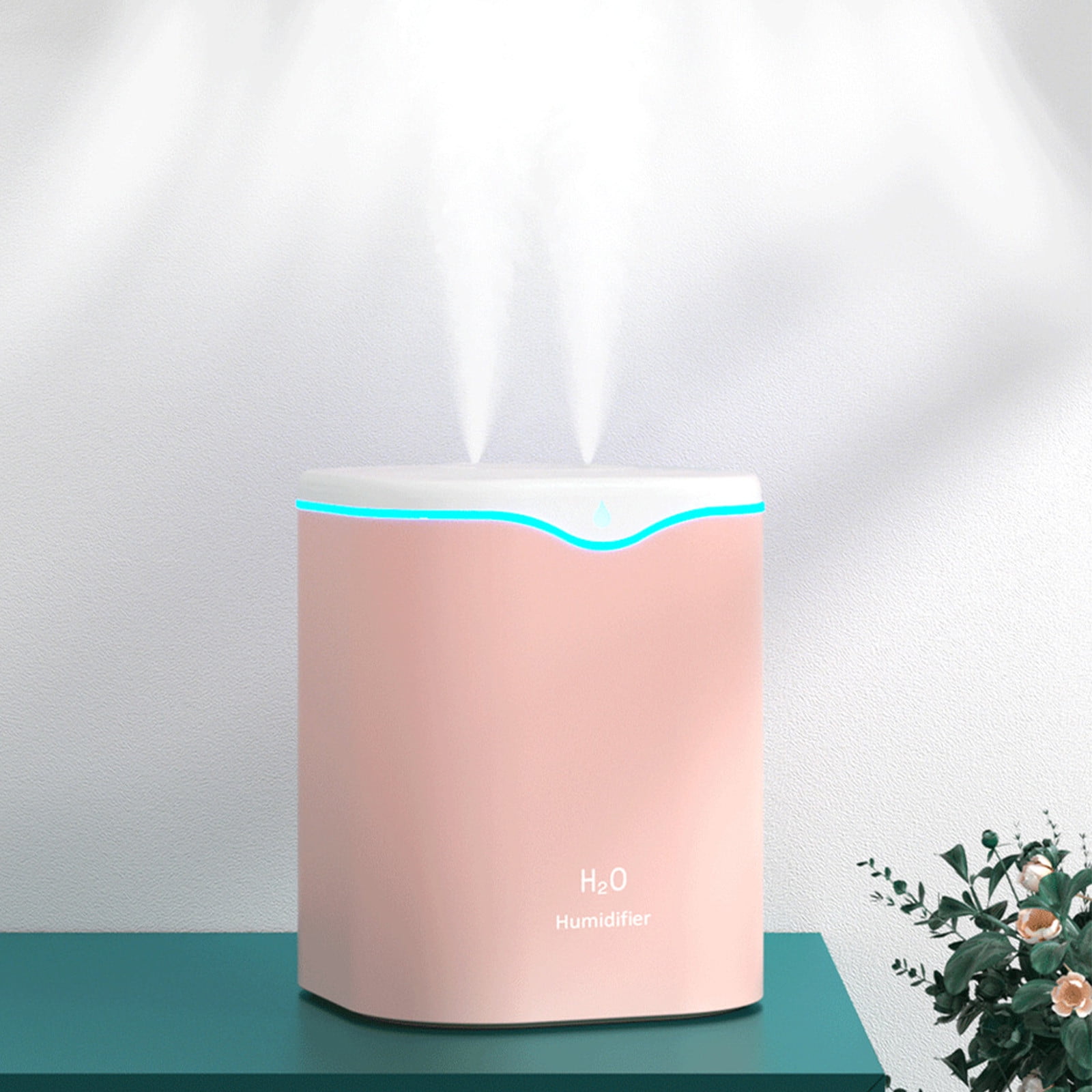 Cool Mist Humidifiers for Bedroom,Double Spray Large Capacity Humidifier,Auto Shut-off and BPA-Free for Safety