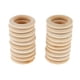 thumbnail image 2 of 20 anillos circulares de madera natural para hacer joyas y manualidades. 30mm, 2 of 9