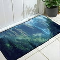 thumbnail image 2 of GOSMITH Mountain Forests Landscapes Huge Caves Square Floor Mat Indoor Outdoor 19.68*47.24 in, 2 of 6