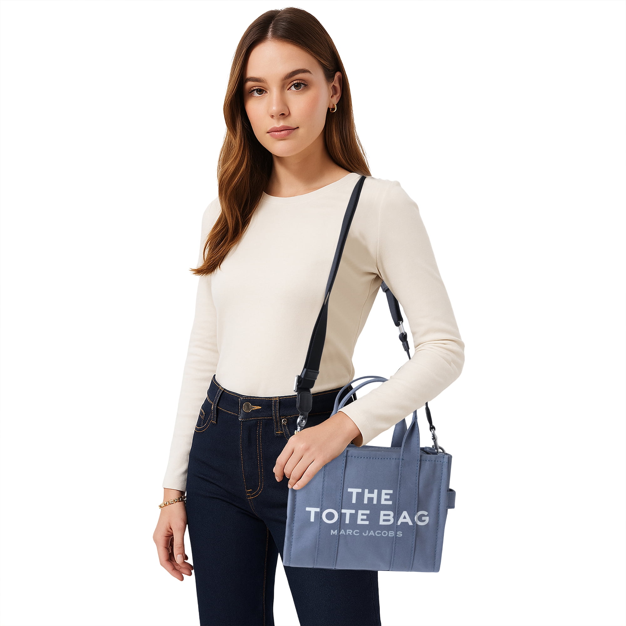 Marc Jacobs Women's The Small Tote, Blue Shadow, M0016493-481 One Size