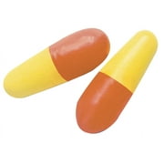 Honeywell Howard Leight Multi Max Disposable Earplugs, Foam, Coral/Yellow, Uncorded, Poly Bag