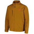 thumbnail image 2 of Men's Dunbrooke Tan Cleveland Browns Journey Workwear Tri-Blend Full-Zip Jacket, 2 of 4