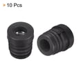 thumbnail image 3 of Unique Bargains 10Pcs Round Black Tube Inserts with M8 Thread, for 19mm/0.75' OD Round Tube, 3 of 6