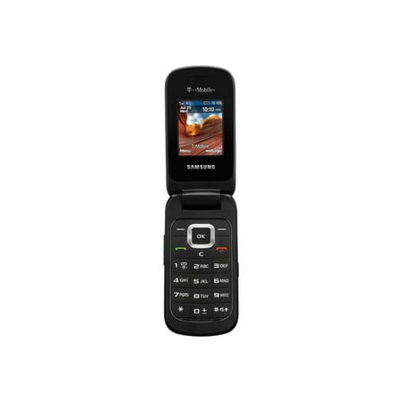 Samsung t159 - 3G feature phone - 128 x 160 pixels - rear camera 1.3 MP - T-Mobile - black