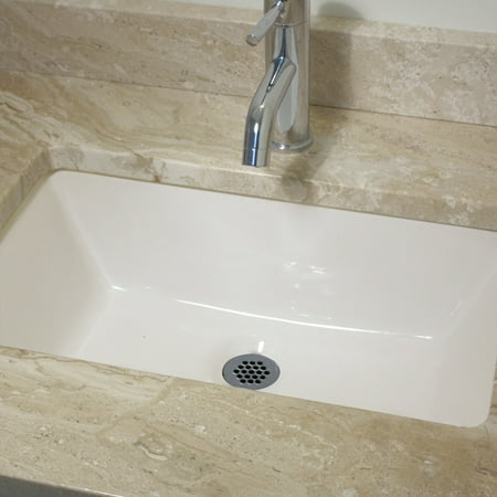 - HIGHPOINT COLLECTION 19 x 11-inch Undermount Bisque Lavatory Vanity Sink