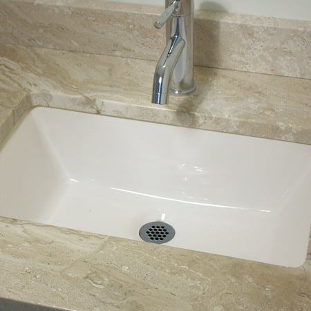 - HIGHPOINT COLLECTION 19 x 11-inch Undermount Bisque Lavatory Vanity Sink