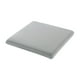 thumbnail image 1 of Cojín cuadrado para silla, cojín de espuma viscoelástica para asiento de silla Gris claro, 1 of 9