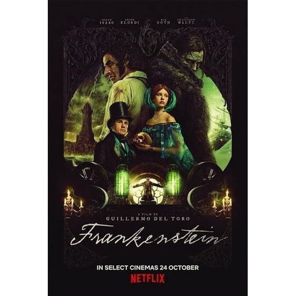 Frankenstein 2025 movie Poster Size 24''x36'' -Gategoo