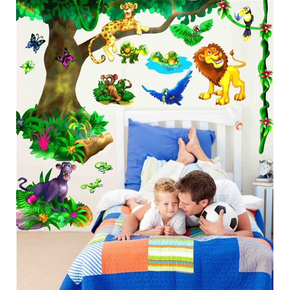 Murals2Go Jungle 2 Multi-Pak Wall Decals