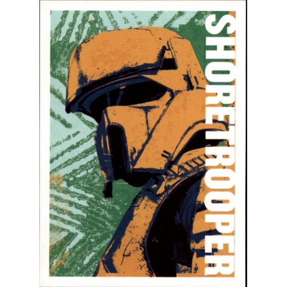 Collectible 2016 Star Wars Rogue One Series One Character Icons #CI5 Shoretrooper Official Trading Card