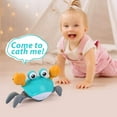 thumbnail image 6 of Crawling Crab Baby Toys Upgrade Version - 3 Speed & Music Control, Infant Tummy Time Interactive Walking Toddler Toy for 3 4 5 6 7 8 9 10 11 12 Year Old Boys or Girls, 6 of 6