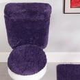 thumbnail image 5 of Stoneberry Home 5-Piece Soft Plush Bath Rug Set, Absorbent Bathroom Mat for Shower Tub Vanity, Non-Slip Water-Resistant Bathroom Decor, 5 of 6