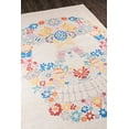 thumbnail image 2 of Momeni DISTRDIS-1MTI5076 Novogratz District Collection Skull Area Rug, 5 ft. x 7 ft. 6 in. - Multicolor, 2 of 5