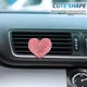 thumbnail image 4 of 4 clips para ventilación de coche, con forma de corazón, accesorios y ambientadores., 4 of 7