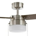 thumbnail image 5 of Hampton Bay Montgomery II 44 in. Indoor Brushed Nickel Ceiling Fan with Light, 5 of 7
