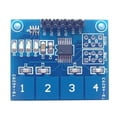 thumbnail image 2 of LOVIVER TTP224 Capteur Tactile Numérique à Commutateur Capacitif 4 Canaux, 2 of 5