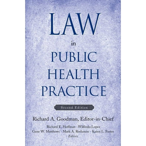 Pre-Owned Law in Public Health Practice Paperback