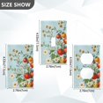 thumbnail image 7 of Yayeee Toggle Light Switch Wall Plate 1-Gang 4.5"x2.7" Home Decorative Outlet Cover, Colorful Tomatoes, 7 of 7