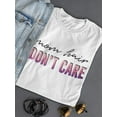 thumbnail image 3 of Mom Hair Don't Care T-Shirt Women -Smartprints Designs, Female Medium, 3 of 4