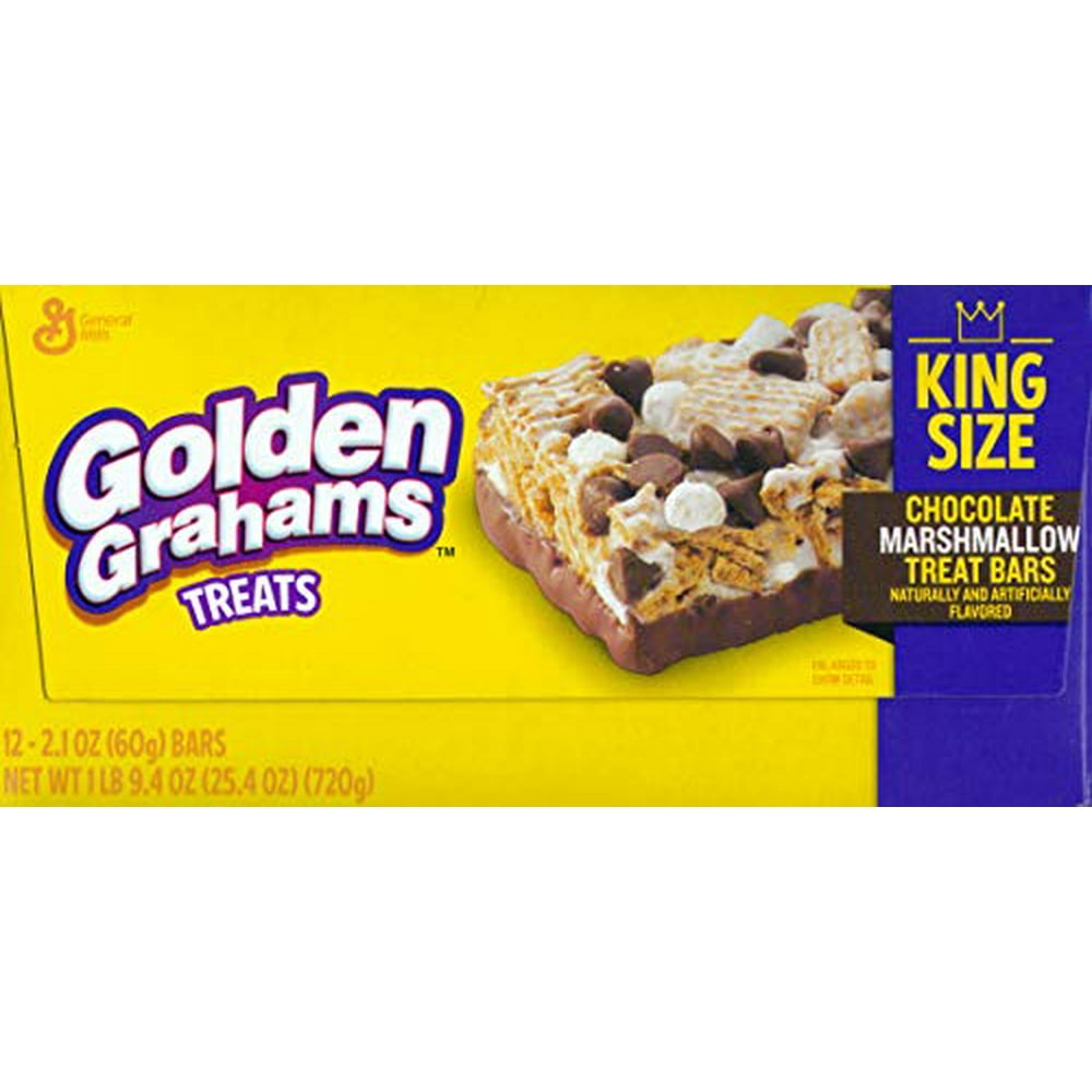 Golden Grahams Treats Chocolate Marshmallow Kids Favorite Walmart